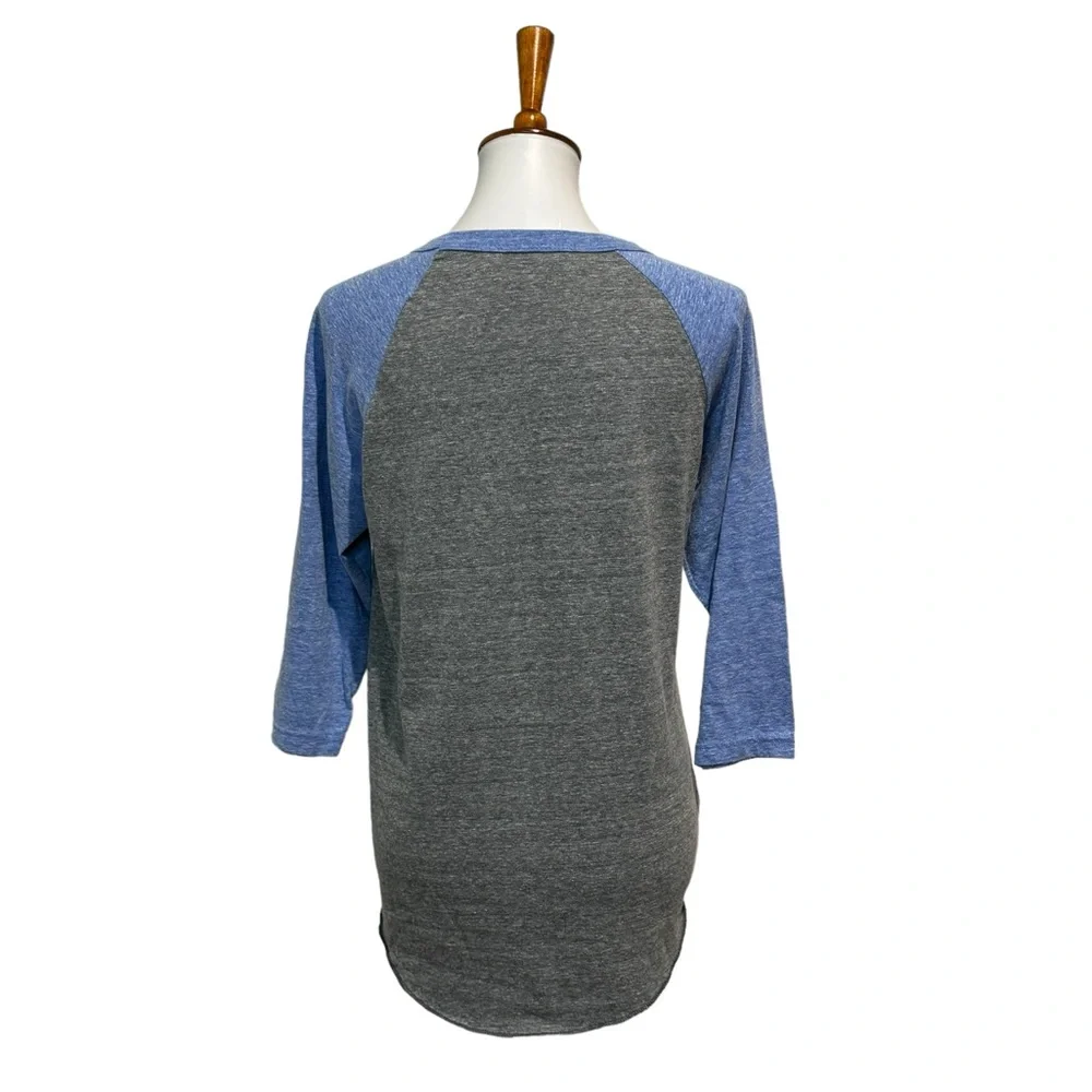 Disney Parks Baseball Tee All Day Every Day Blue Gray Size Medium